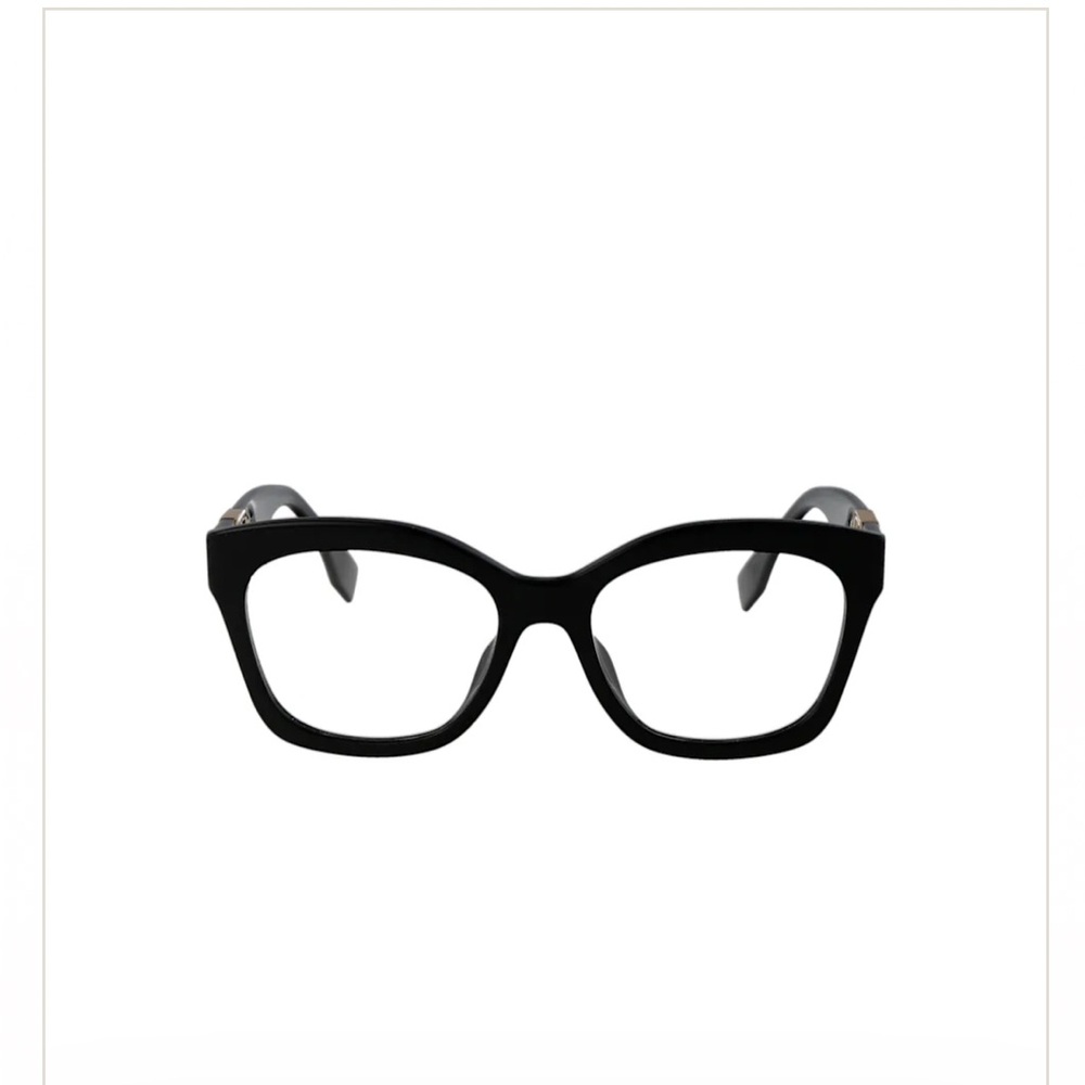 Fendi Women's Brown Square Eyeglasses Model #FE500391 050 52017 145 B Sz S M - Picture 7 of 9